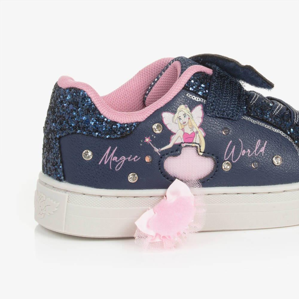 Lelli Kelly-Girls Enchanted Blue Light-Up Sneakers | Childrensalon Outlet