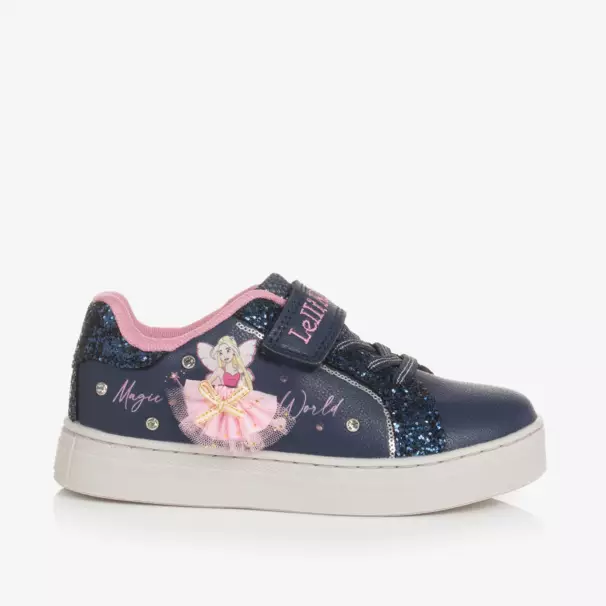 Lelli Kelly-Girls Enchanted Blue Light-Up Sneakers | Childrensalon Outlet