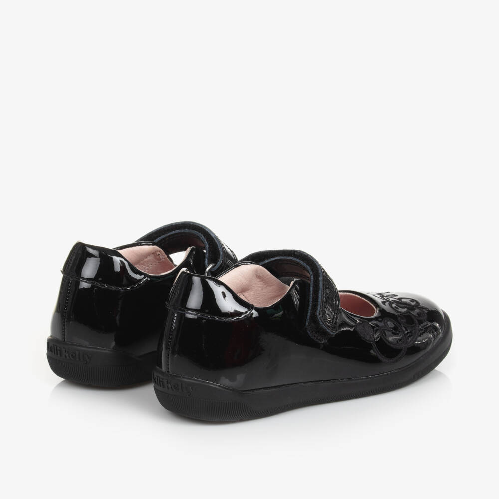 Lelli Kelly-Girls Glossy Black Leather Bar Shoes | Childrensalon Outlet