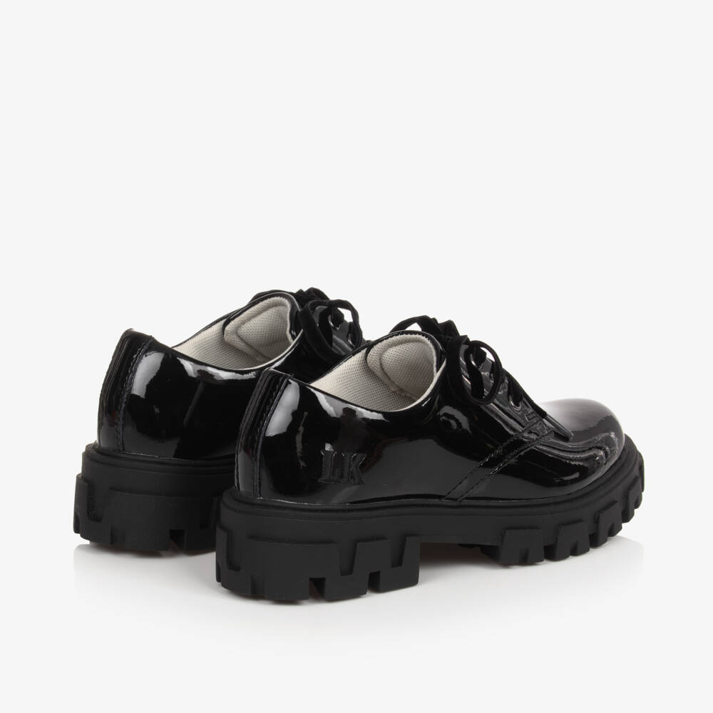Lelli Kelly-Girls Glossy Black Patent Brogues | Childrensalon Outlet