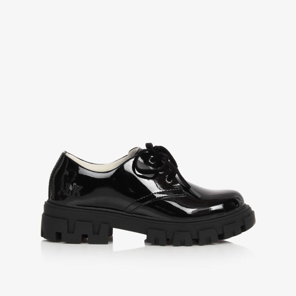 Lelli Kelly-Girls Glossy Black Patent Brogues | Childrensalon Outlet