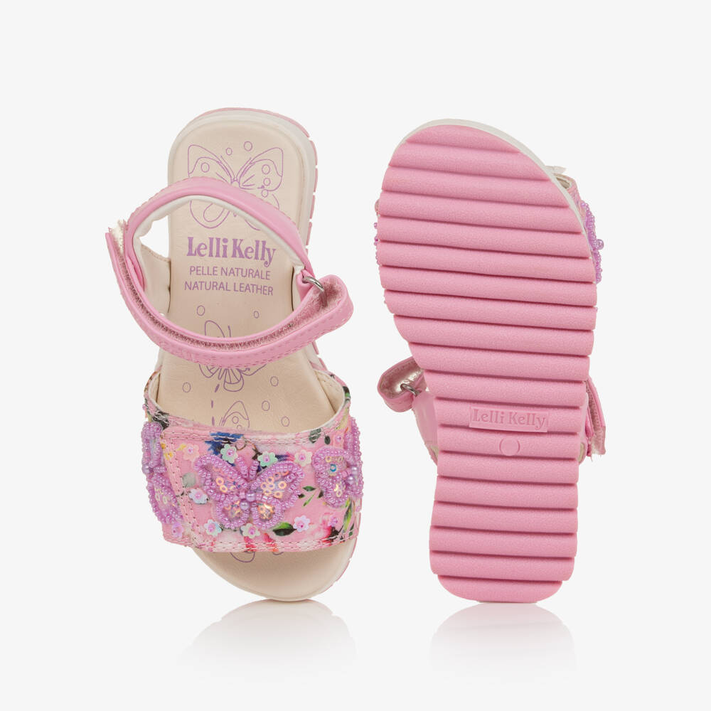 Lelli Kelly-Girls Lavender Butterfly Flats | Childrensalon Outlet