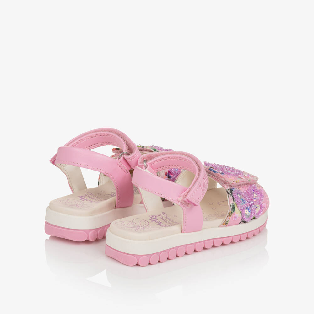 Lelli Kelly-Girls Lavender Butterfly Flats | Childrensalon Outlet
