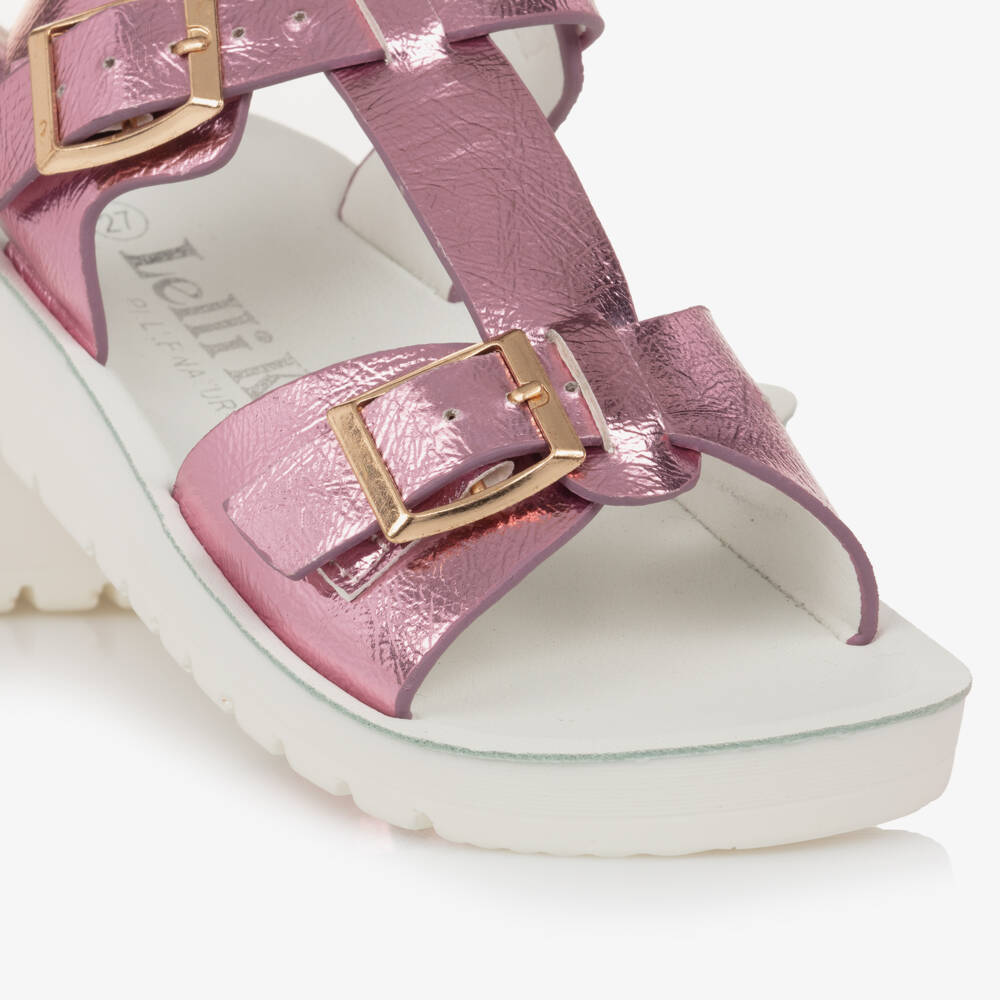 Lelli Kelly-Girls Pink Buckle Sandals | Childrensalon Outlet