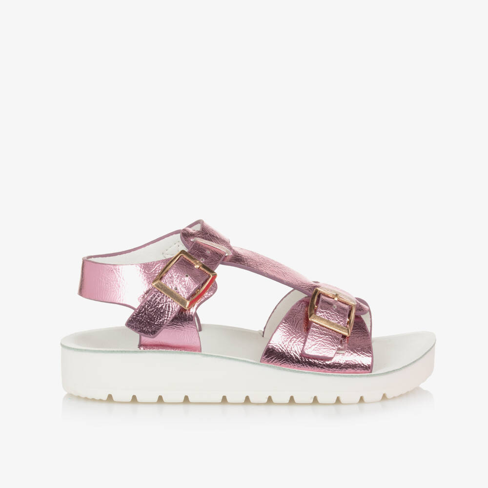 Lelli Kelly-Girls Pink Buckle Sandals | Childrensalon Outlet