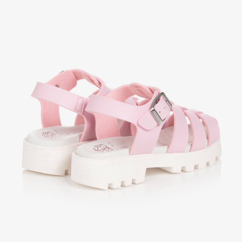 Lelli Kelly-Розовые сандалии из искусственной кожи на платформе | Childrensalon Outlet