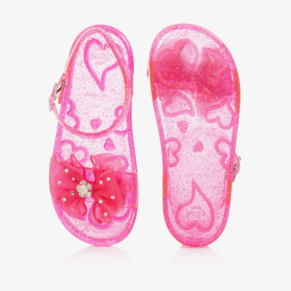 Little girl jelly sandals 2025