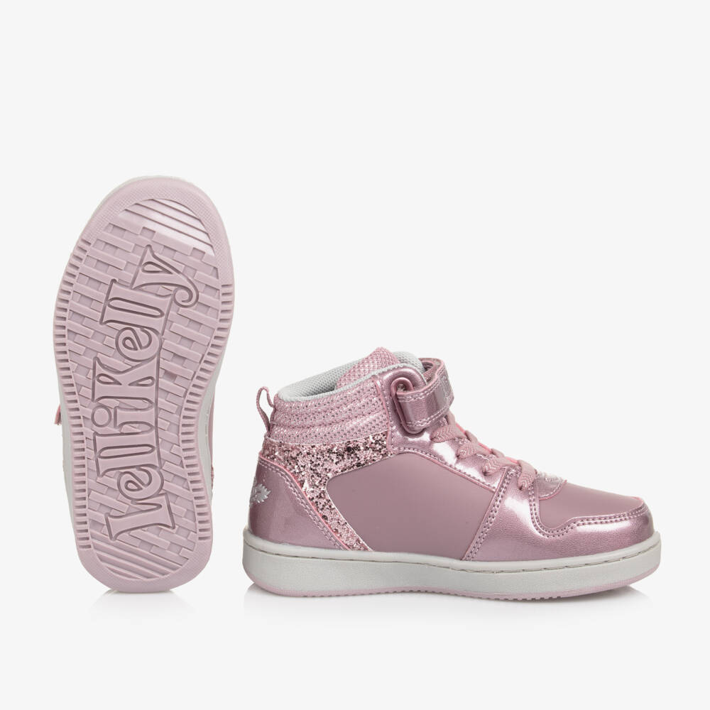 Lelli Kelly-Girls Pink Heart-Embellished Sneakers | Childrensalon Outlet
