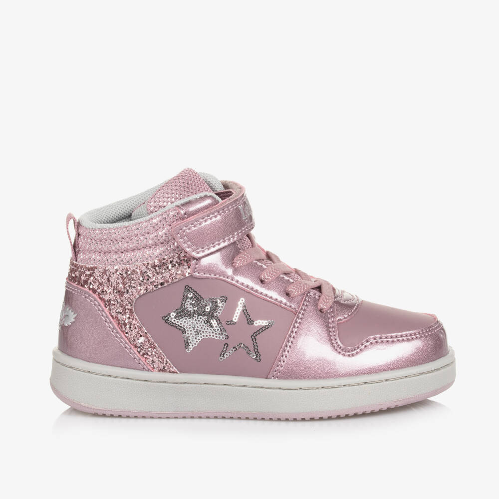 Lelli Kelly-Girls Pink Heart-Embellished Sneakers | Childrensalon Outlet