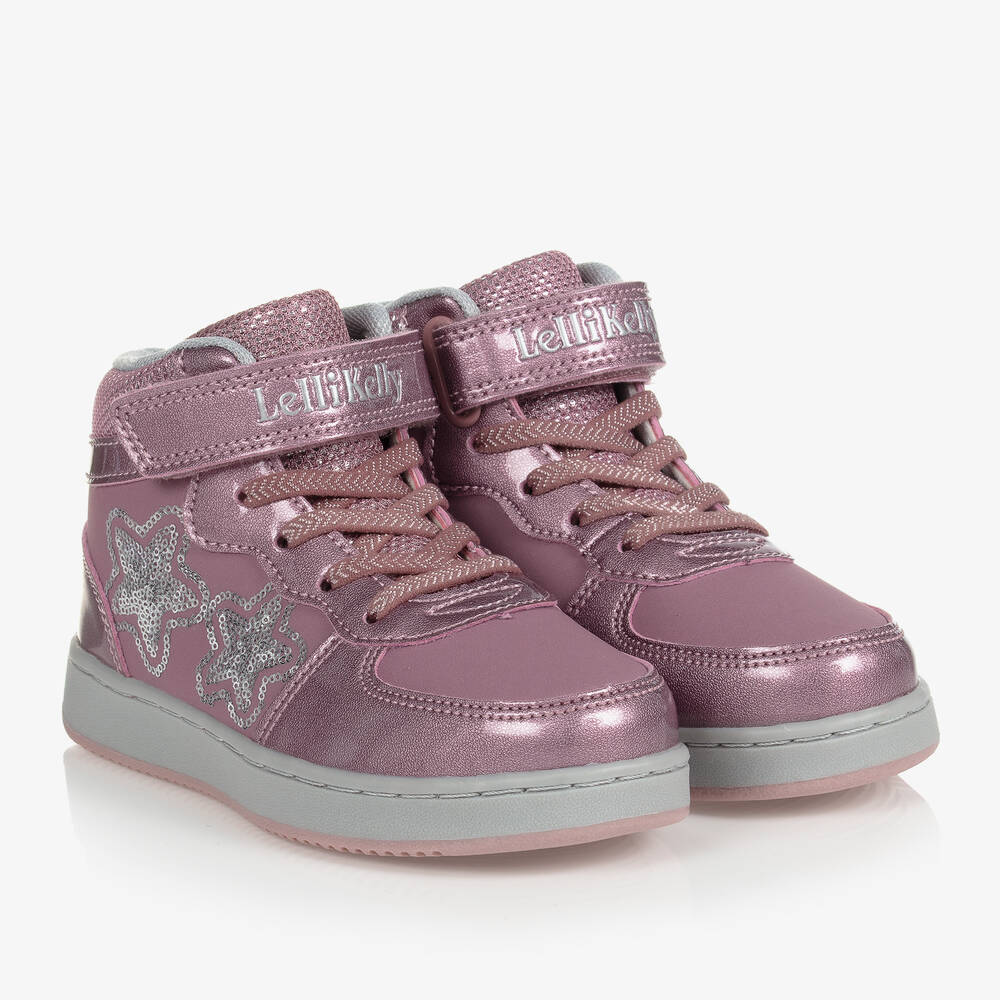 Lelli Kelly - Rosa, hohe Sneakers für Mädchen | Childrensalon