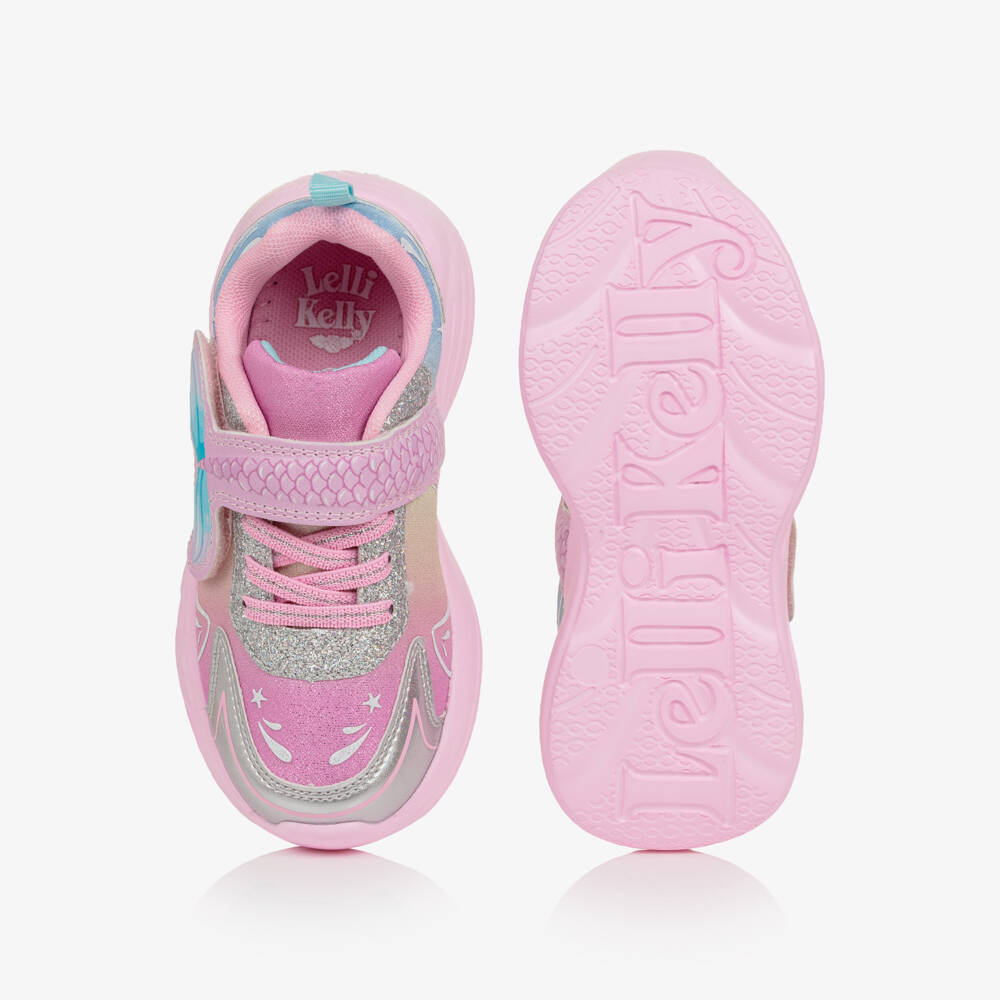 Lelli Kelly-Girls' Pink Mermaid Sneakers | Childrensalon Outlet