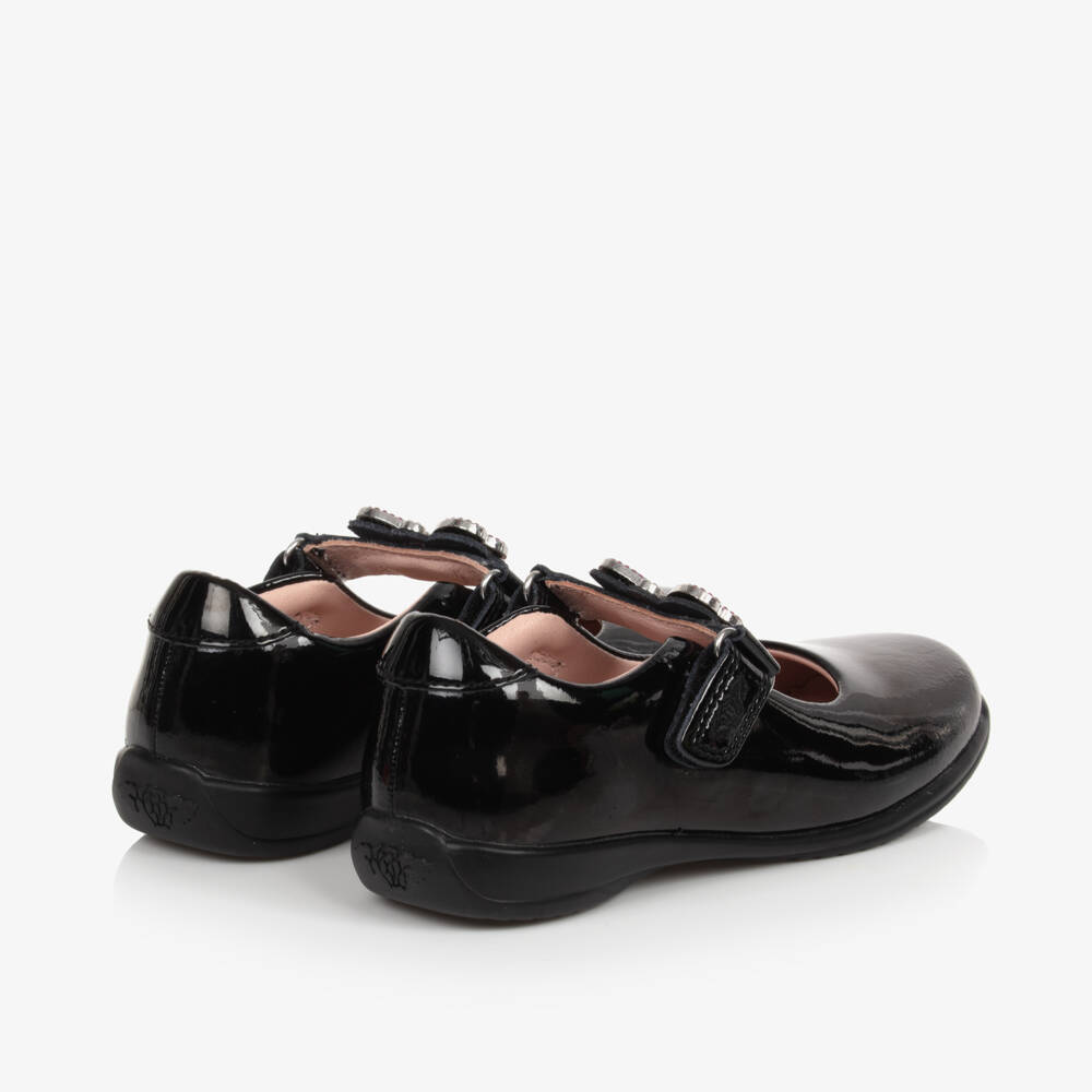 Lelli Kelly-Girls Shimmering Black Butterfly Shoes | Childrensalon Outlet