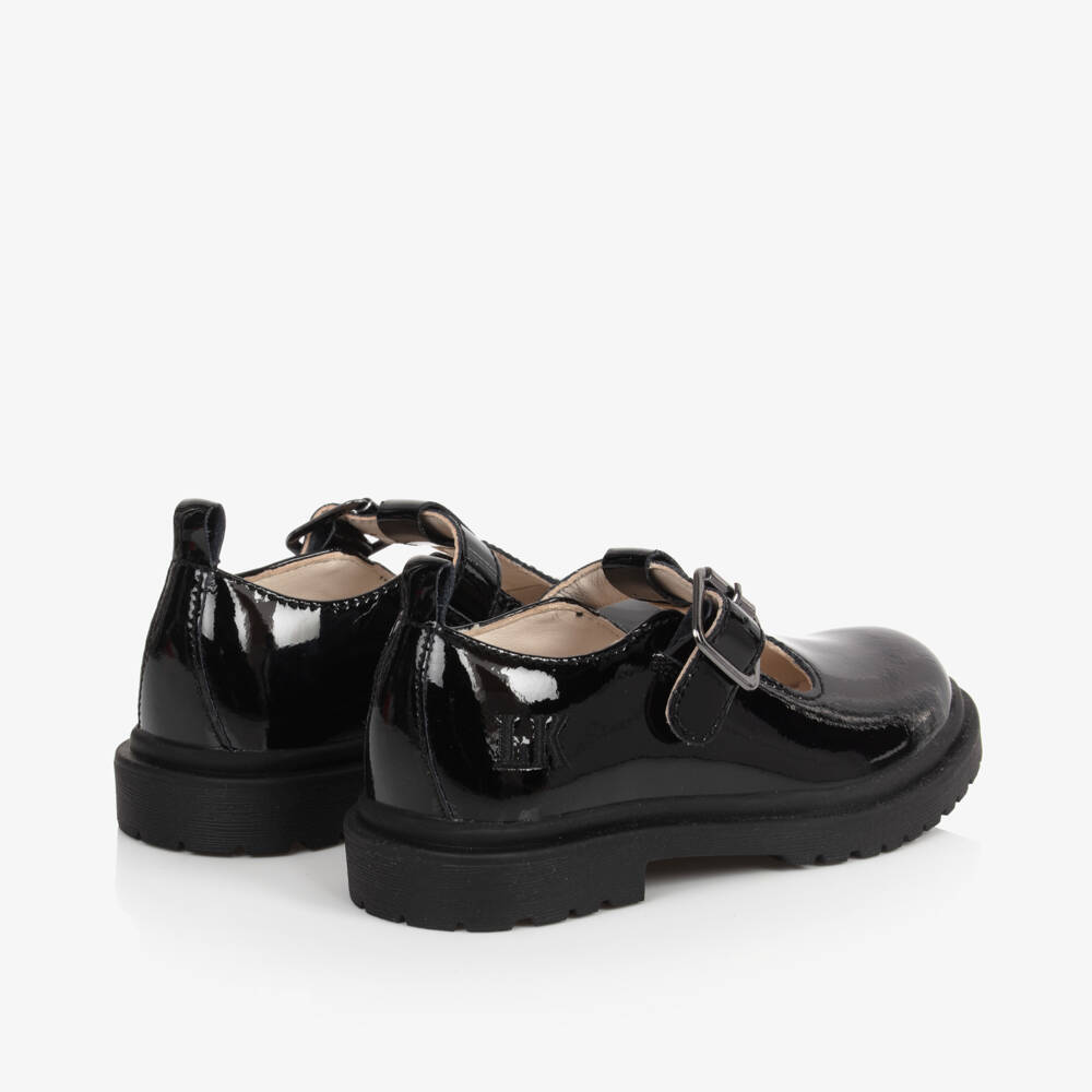 Lelli Kelly-Girls' Shiny Black T-Strap Shoes | Childrensalon Outlet