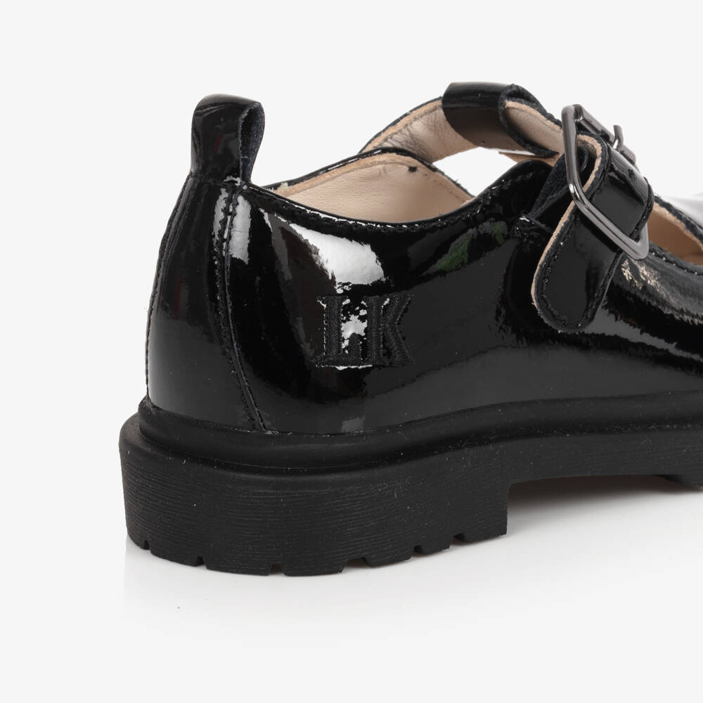 Lelli Kelly-Girls' Shiny Black T-Strap Shoes | Childrensalon Outlet