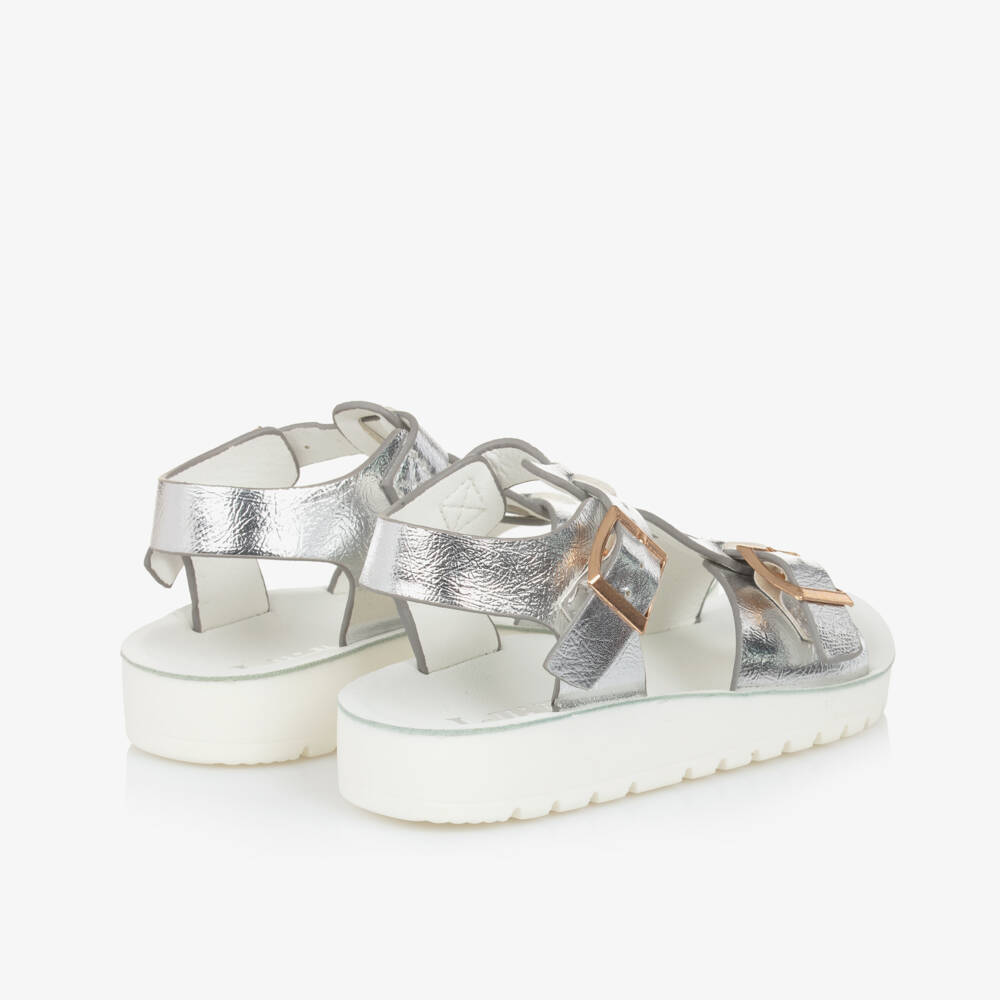 Lelli Kelly-Girls Silver Buckle Sandals | Childrensalon Outlet