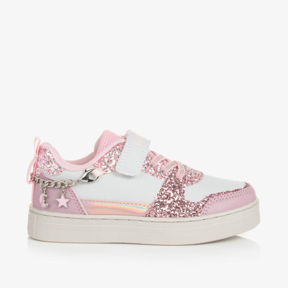 Lelli Kelly-Girls Sparkle Strap Pink Sneakers | Childrensalon Outlet