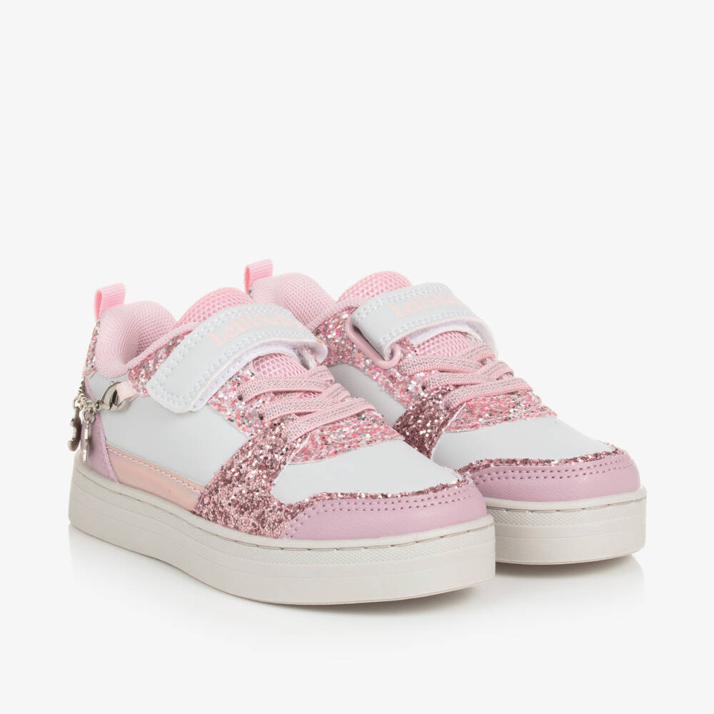 Lelli Kelly-Girls Sparkle Strap Pink Sneakers | Childrensalon Outlet