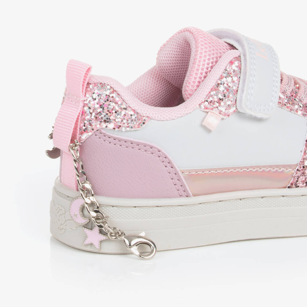 Lelli Kelly-Girls Sparkle Strap Pink Sneakers | Childrensalon Outlet