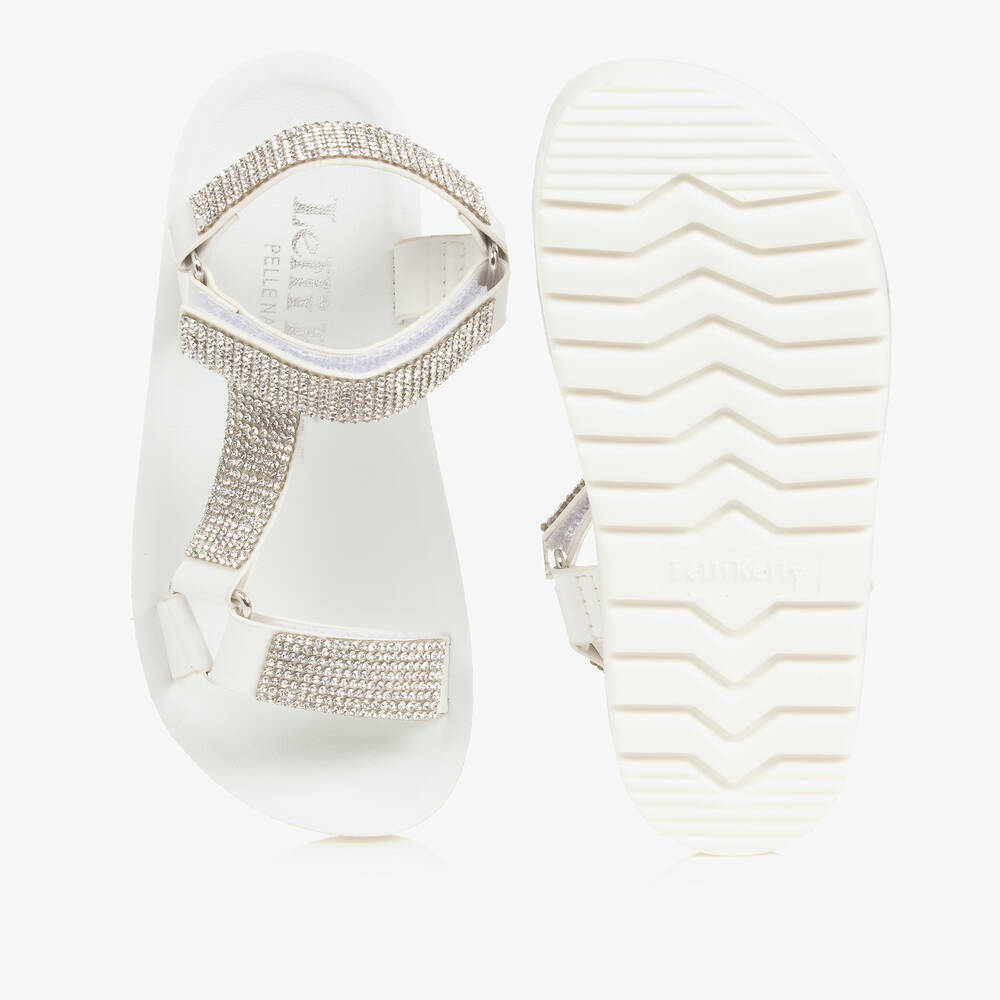 Girls diamante sandals online