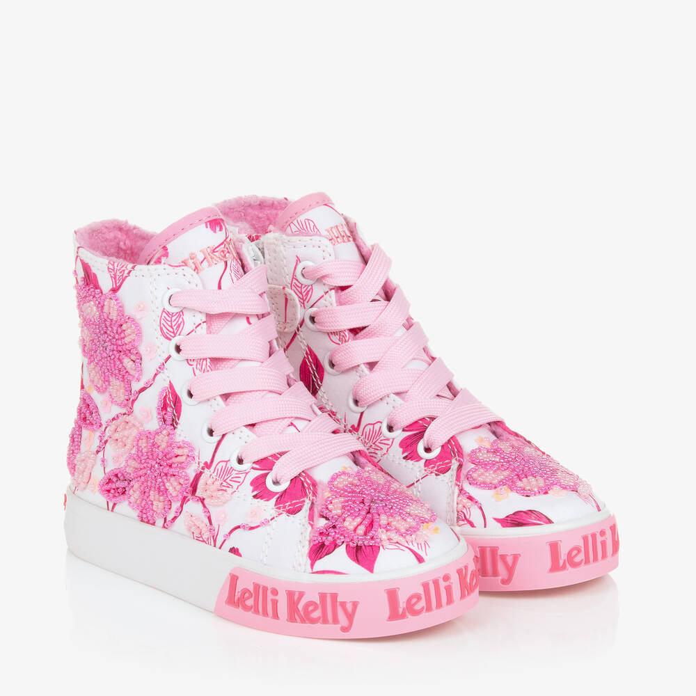 Lelli kelly white trainers deals