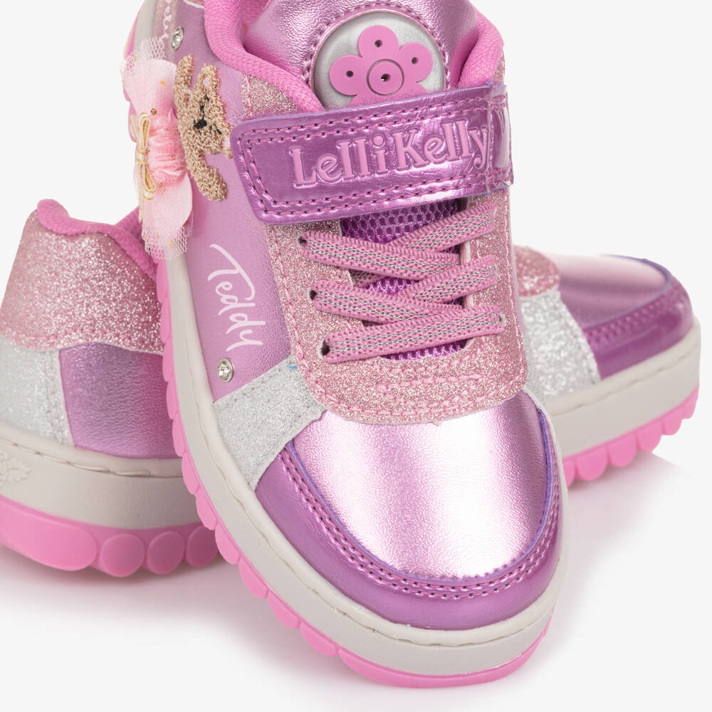 Lelli Kelly-Pink Ballerina Trainer | Childrensalon Outlet