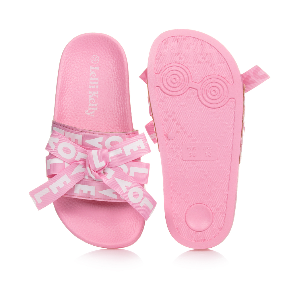 Lelli Kelly Pink Love Sliders