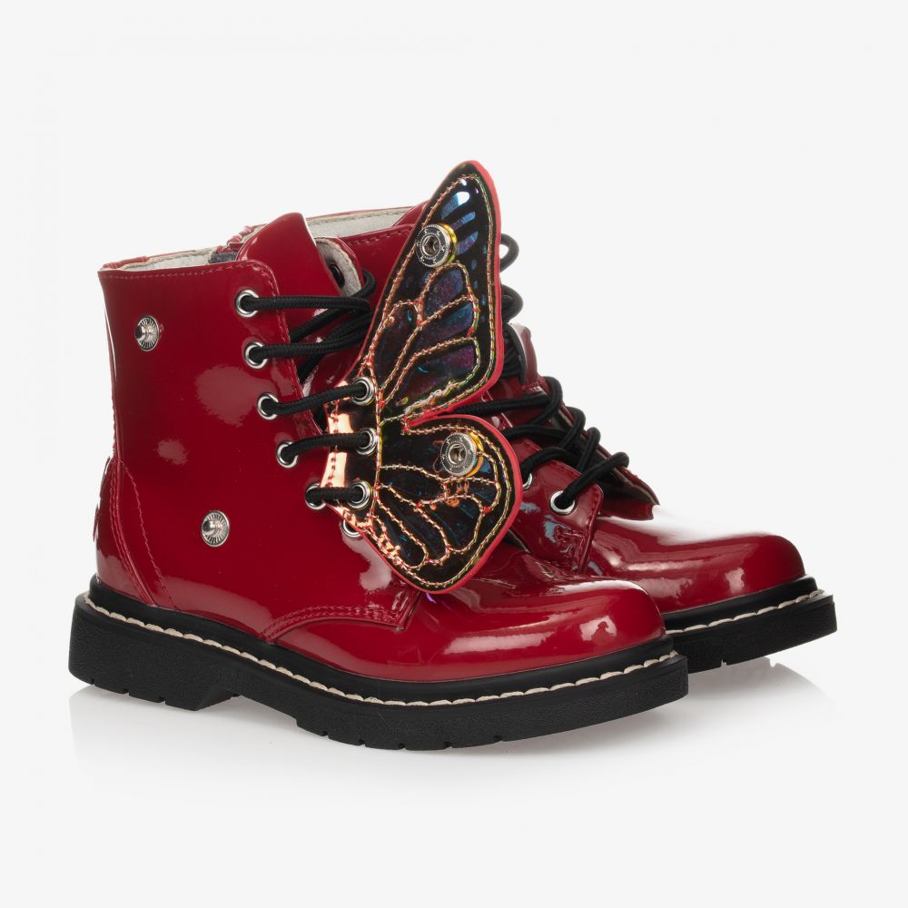 Lelli Kelly - Red Patent Fairy Wings 