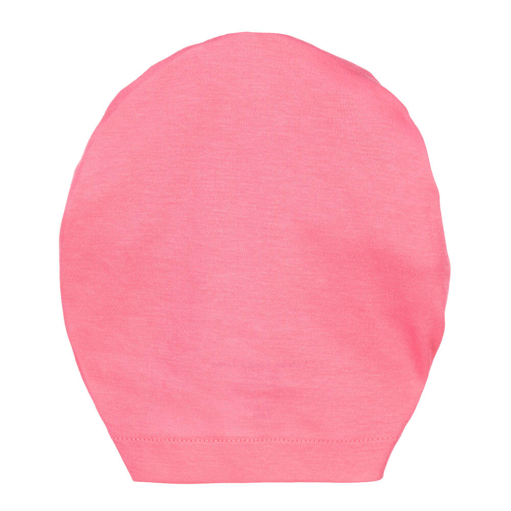 Lemon Loves Layette-Baby Girls Pink Pima Cotton Hat | Childrensalon Outlet