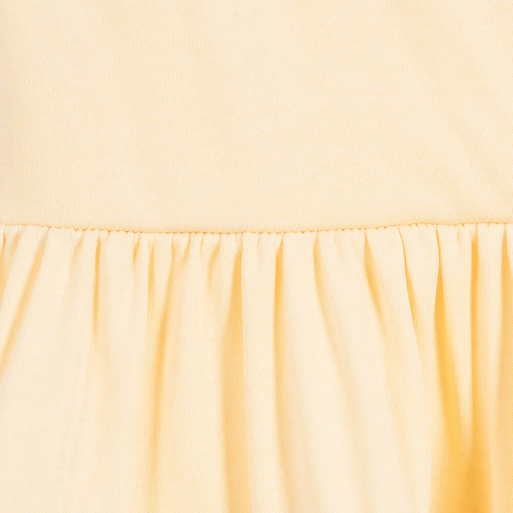 Lemon Loves Layette-فستان قطن بيما لون أصفر للرضيعات | Childrensalon Outlet
