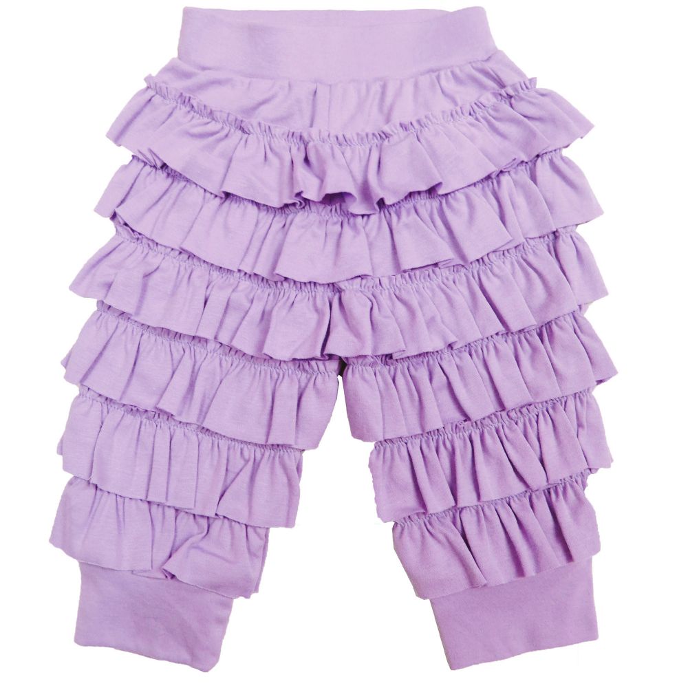 Lemon Loves Layette - Lilac Pima Cotton 'Ella' Trousers | Childrensalon