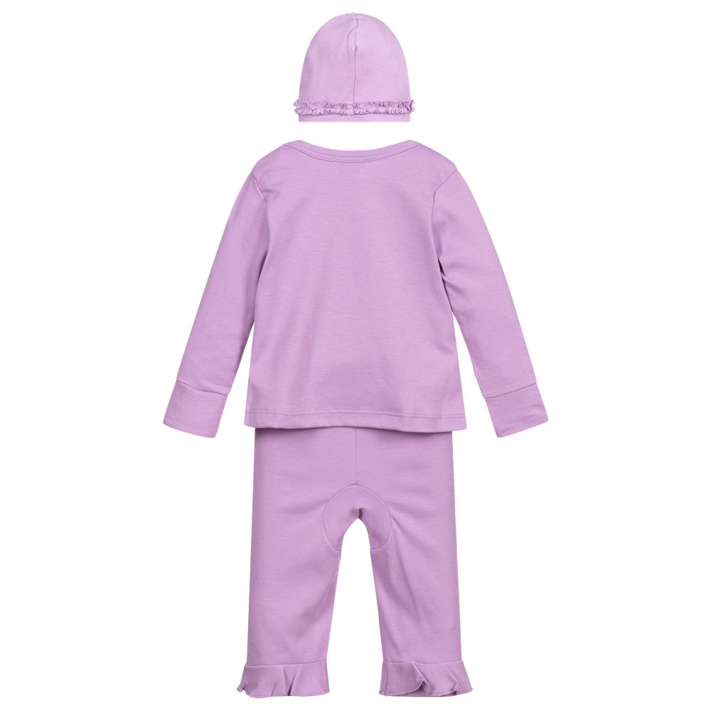 ليمون لافز لاييت-Pima Cotton Baby Trouser Set | Childrensalon Outlet