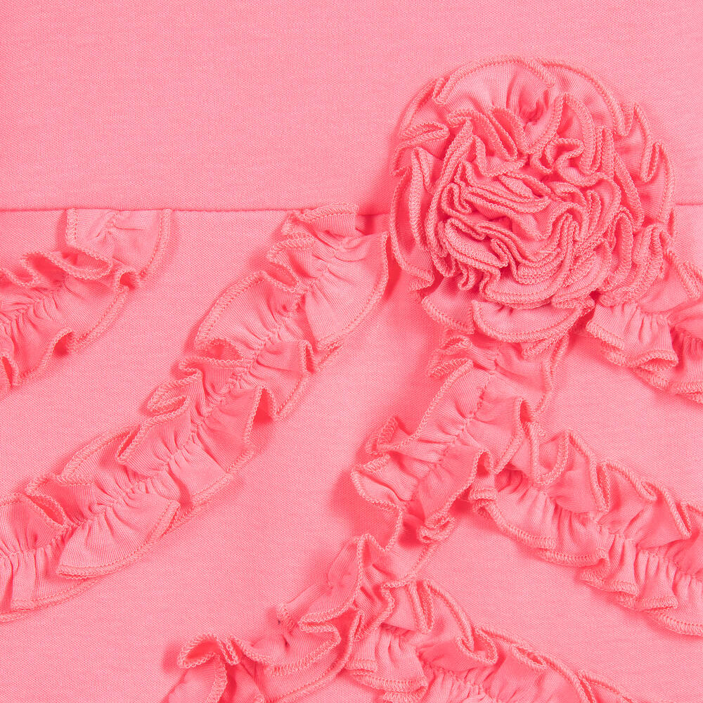 Lemon Loves Layette-Pink Cotton 'Peony' Romper | Childrensalon Outlet