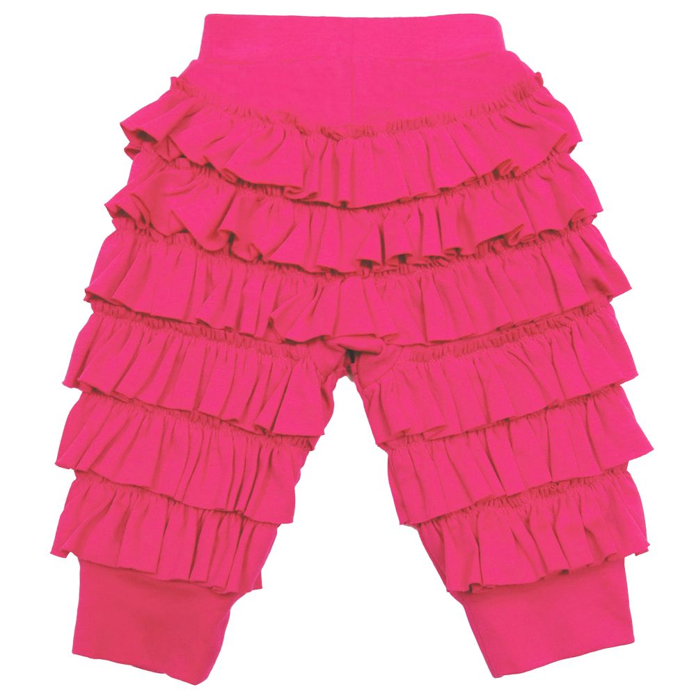 Lemon Loves Layette-Pink Pima Cotton 'Ella' Trousers | Childrensalon Outlet