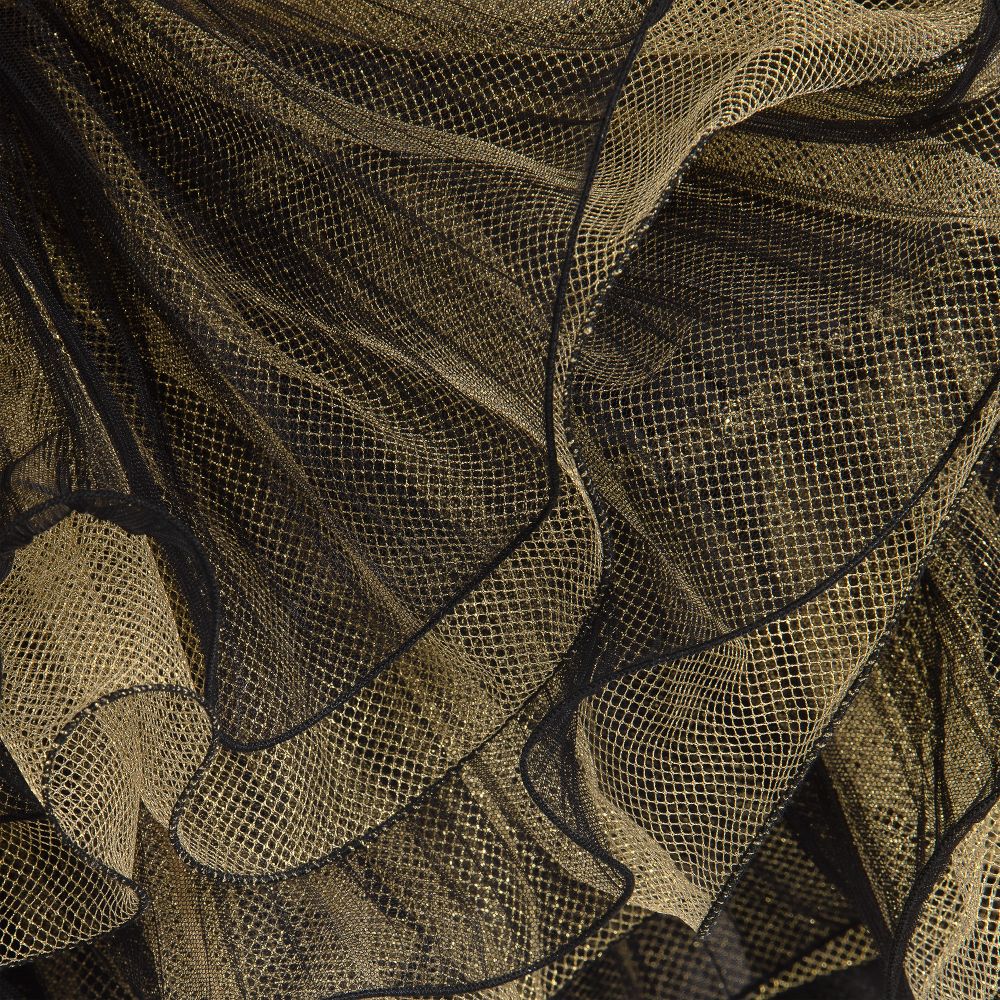 Lesy-Gold & Black Dress | Childrensalon Outlet