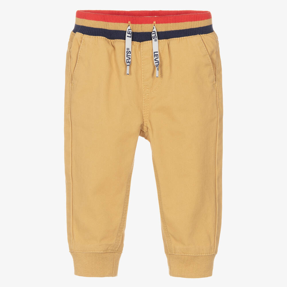 Levi's - Beige Baby-Baumwoll-Jogginghose (J) | Childrensalon