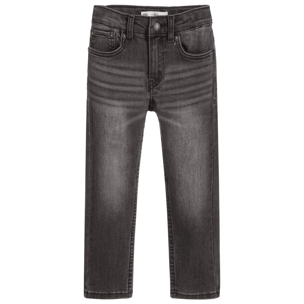 Levi's - Черные узкие джинсы модели 512 | Childrensalon