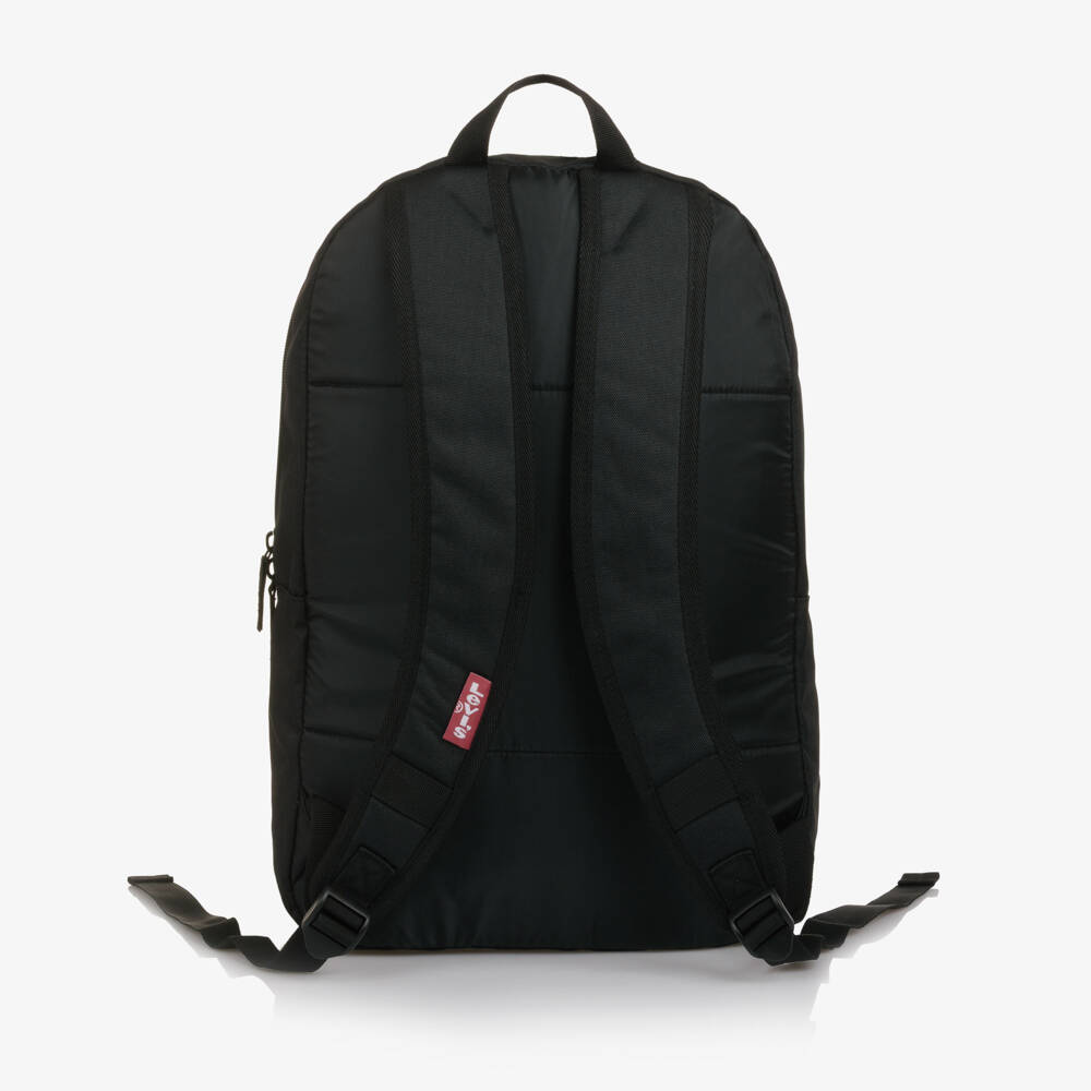 Levi's-Black Canvas Batwing Logo Backpack (46cm) | Childrensalon Outlet