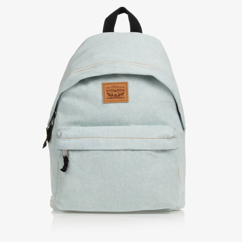 Levi's - Blue Denim Backpack (40cm) | Childrensalon