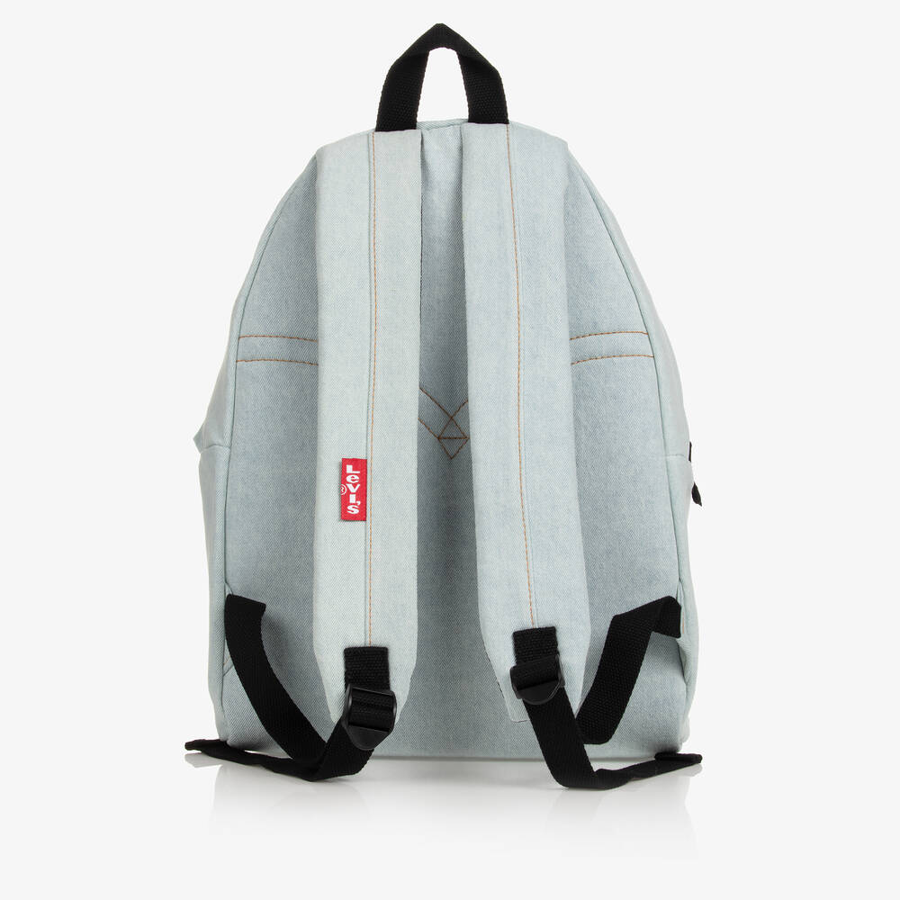 Levi's Blue Denim Backpack (40cm) Childrensalon Outlet