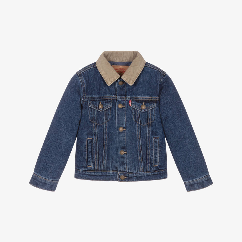 Levi's-Blue Denim Jacket | Childrensalon Outlet