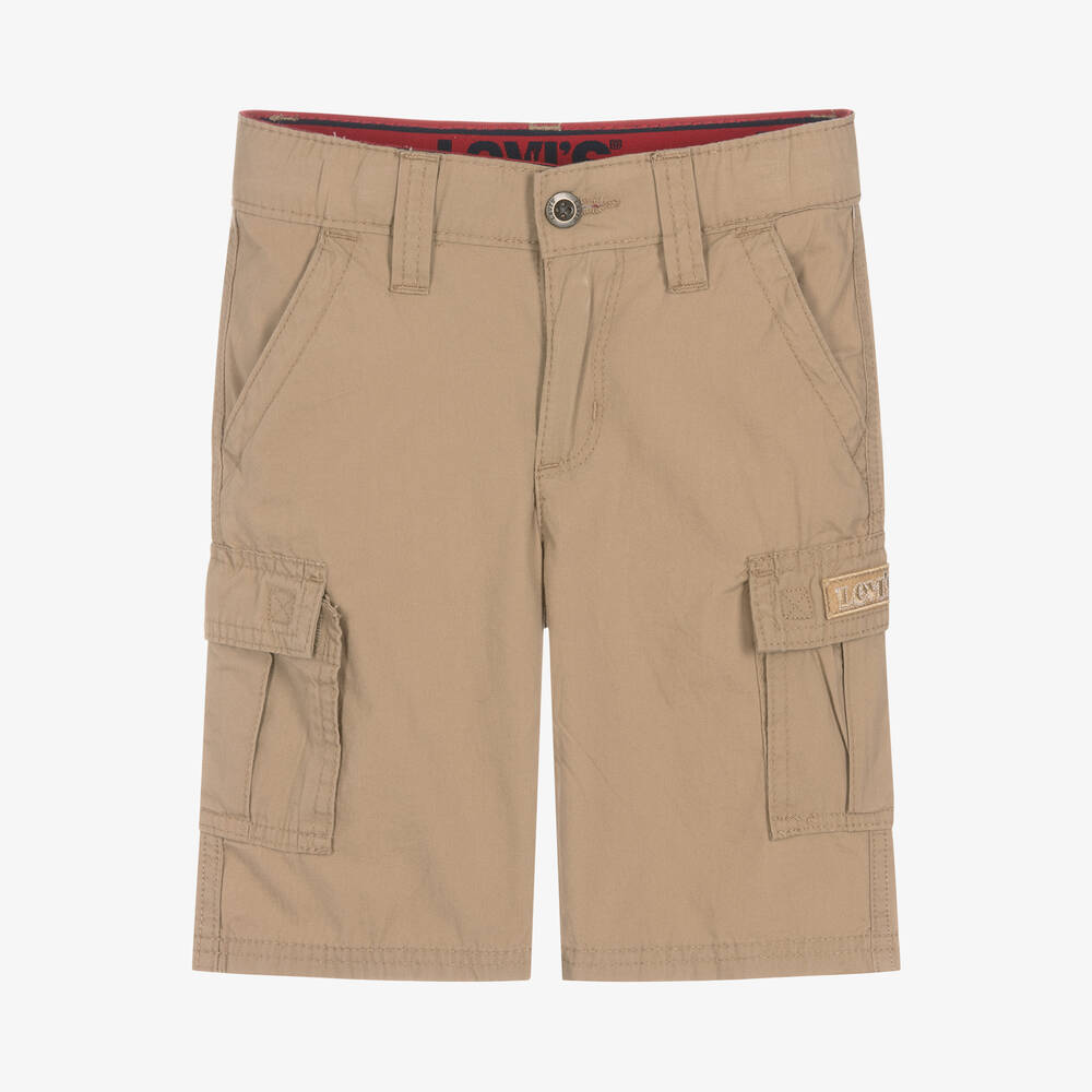 Levi's - Short cargo beige en coton pour garçon | Childrensalon