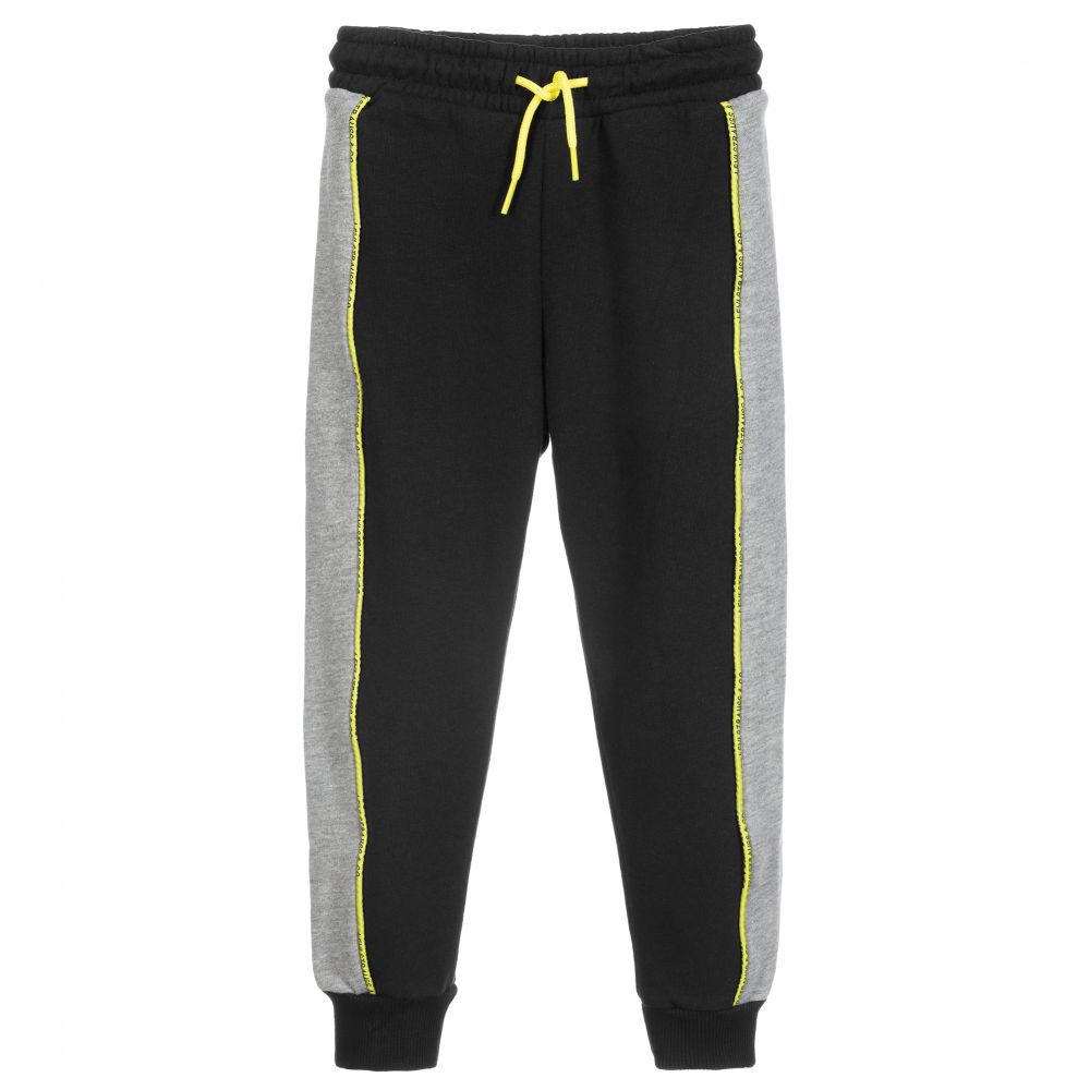 Levi's - Boys Black Cotton Logo Joggers | Childrensalon