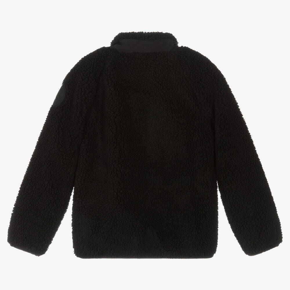 Levi s Boys Black Sherpa Fleece Jacket