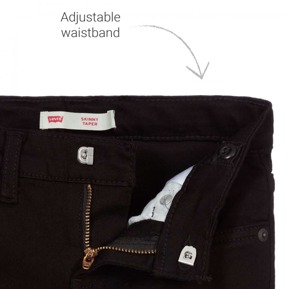 Boys black levis sale