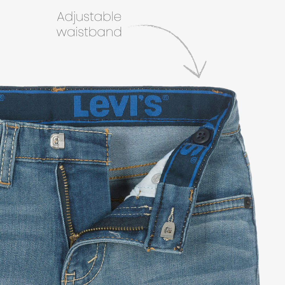 Levi's-Boys Blue 502 Regular Taper Jeans | Childrensalon Outlet