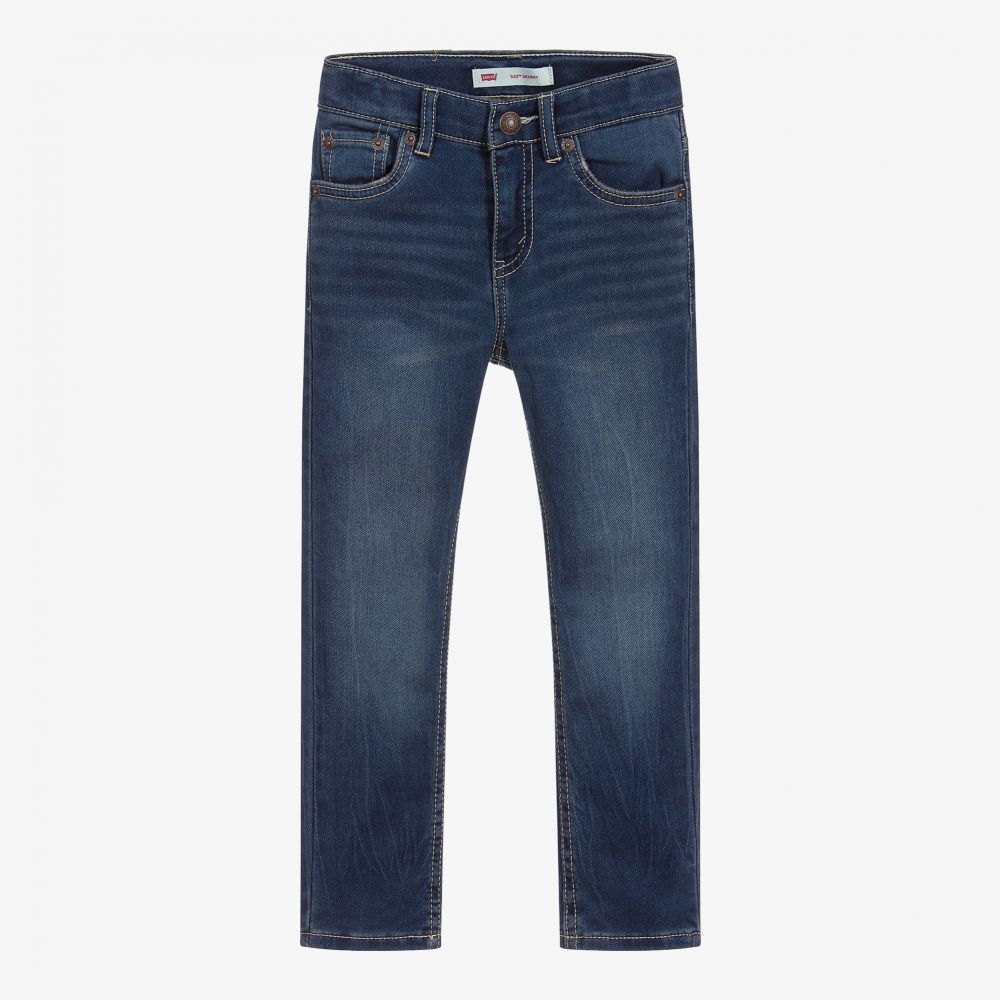 Levi's - Синие джинсы скинни 510 для мальчиков | Childrensalon