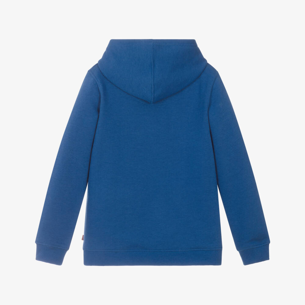 Levi's-Boys Blue Batwing Emblem Sweatshirt | Childrensalon Outlet
