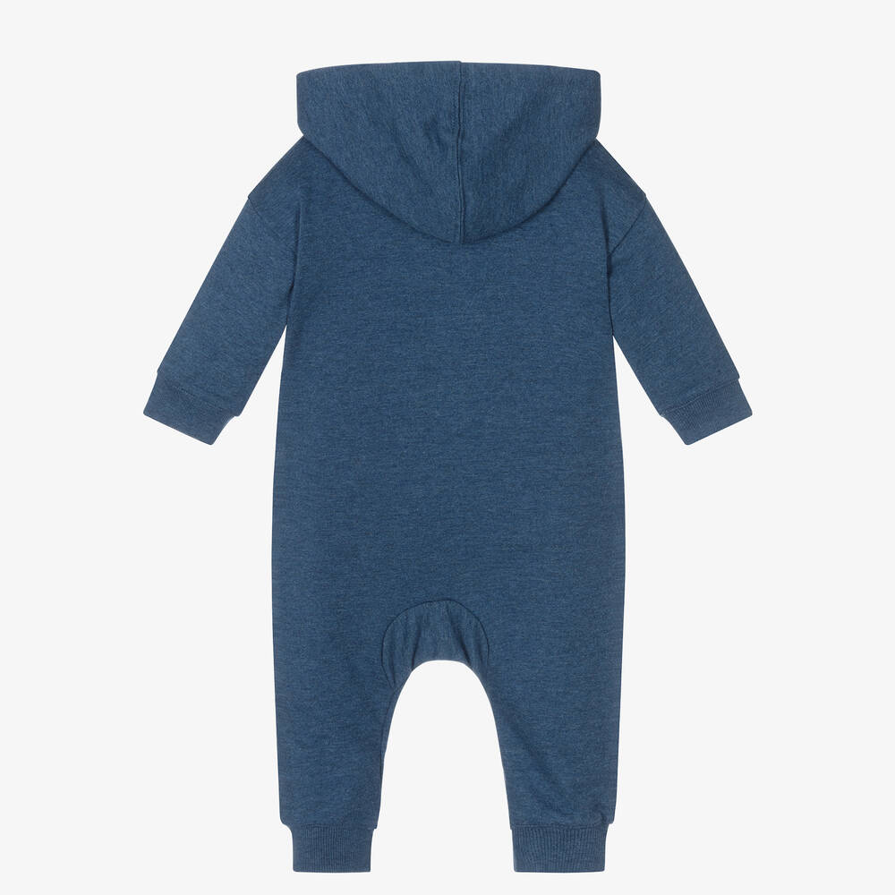 Levi's-Boys Blue Cotton Babysuit | Childrensalon Outlet