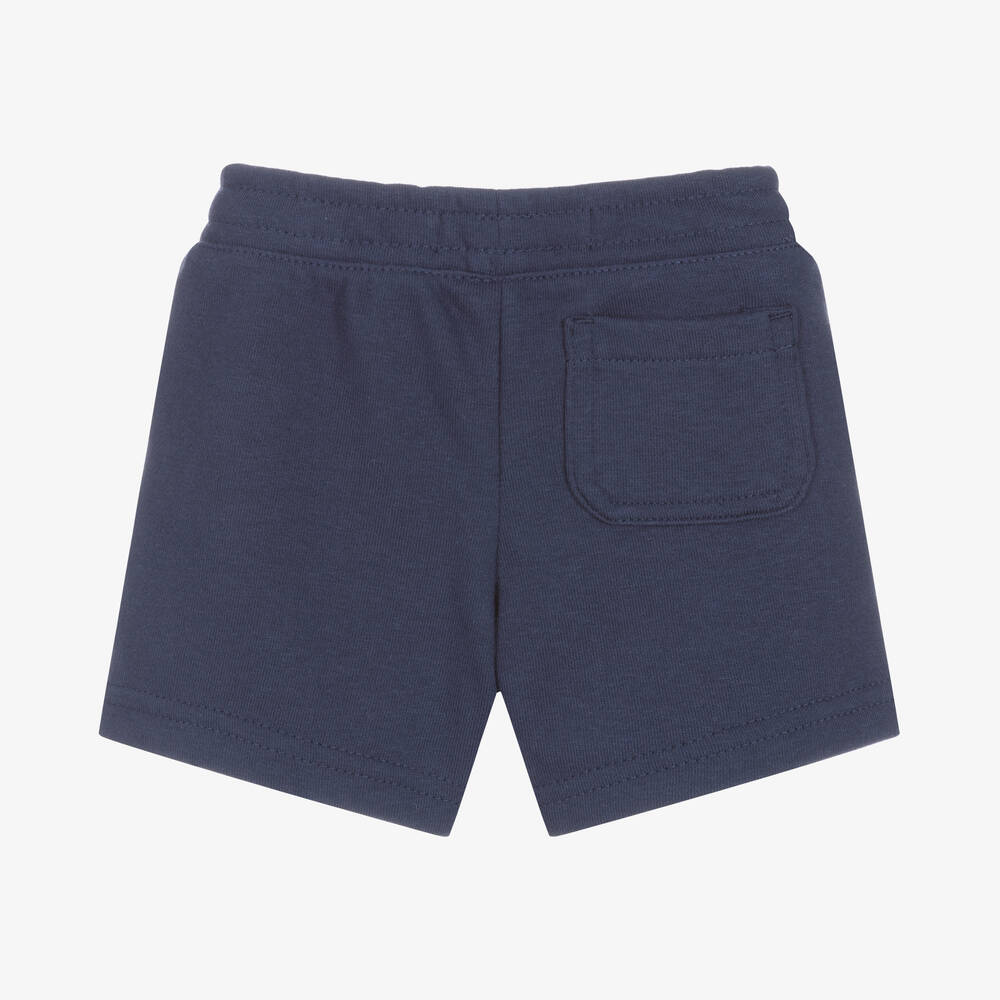 Levi's-Boys Blue Cotton Jersey Shorts | Childrensalon Outlet