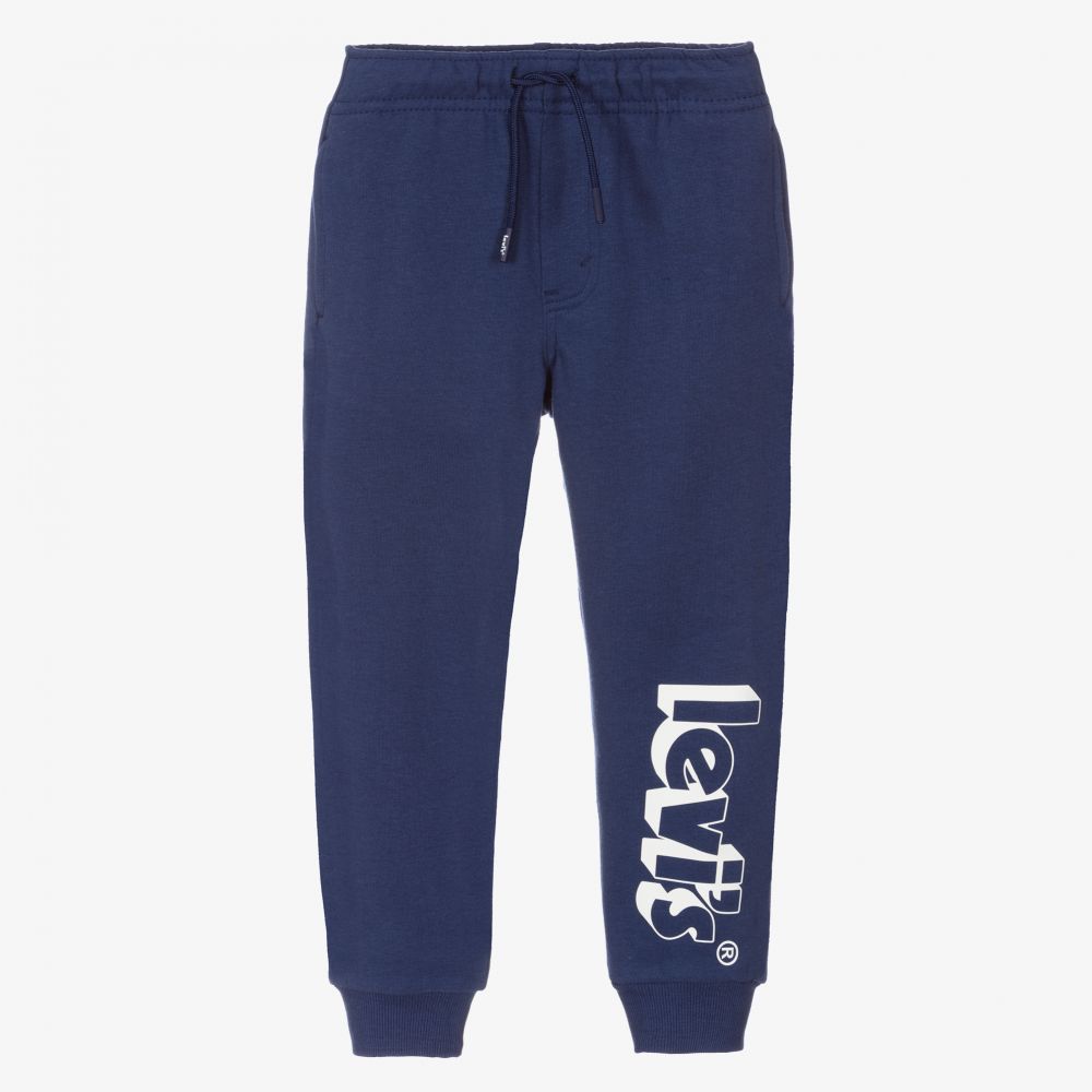 Levi's - Blaue Baumwoll-Jogginghose (J) | Childrensalon